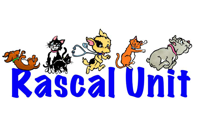 Rascal Unit mobile spay and neuter clinic logo